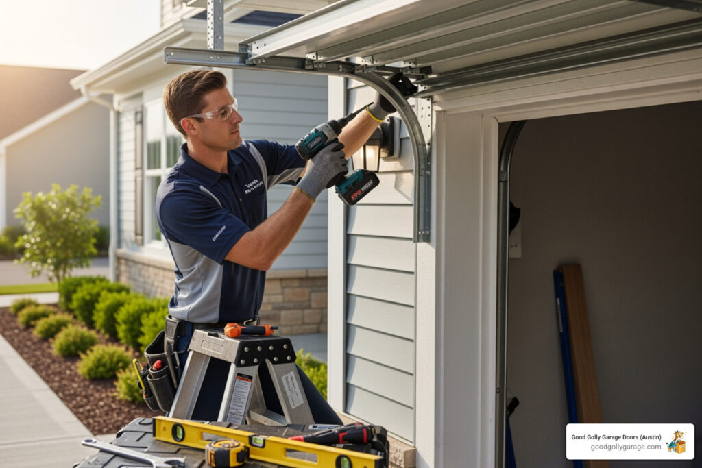 garage door installation in liberty hill tx